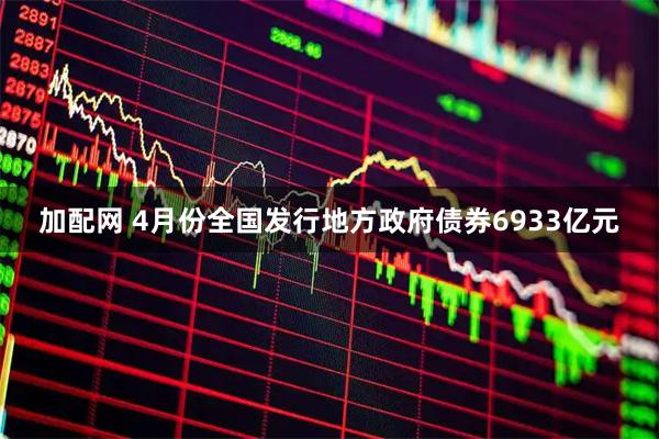 加配网 4月份全国发行地方政府债券6933亿元