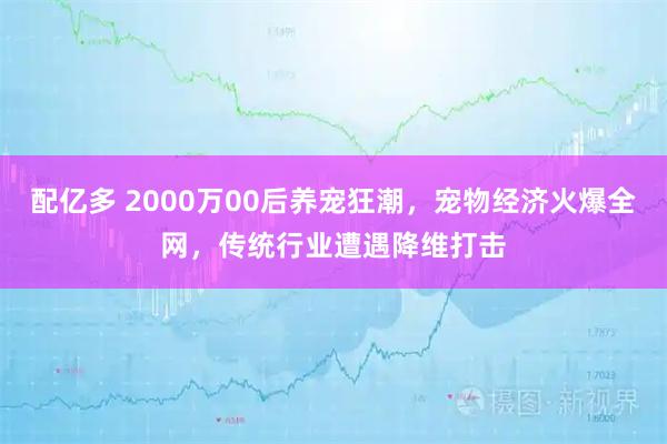 配亿多 2000万00后养宠狂潮，宠物经济火爆全网，传统行业遭遇降维打击